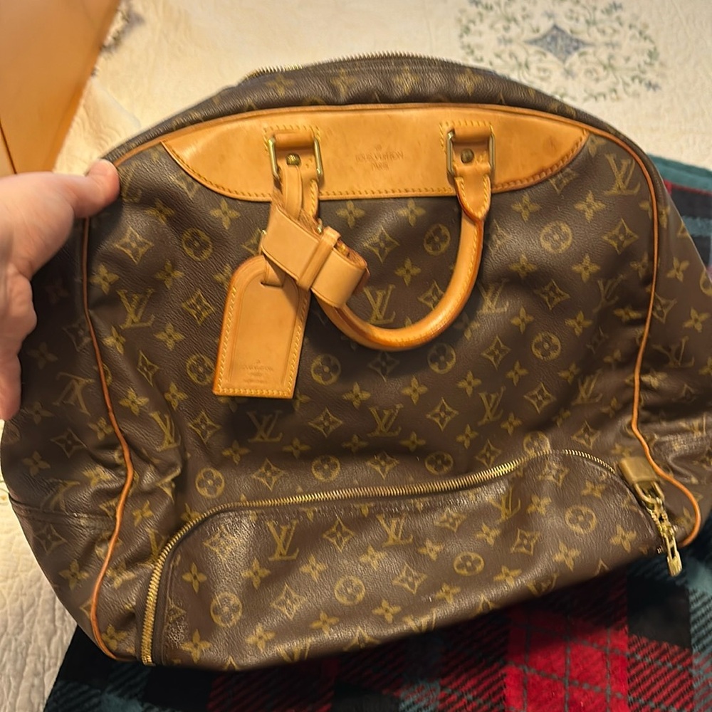 Louis Vuitton Evasion Travel Bag Monogram Canvas
